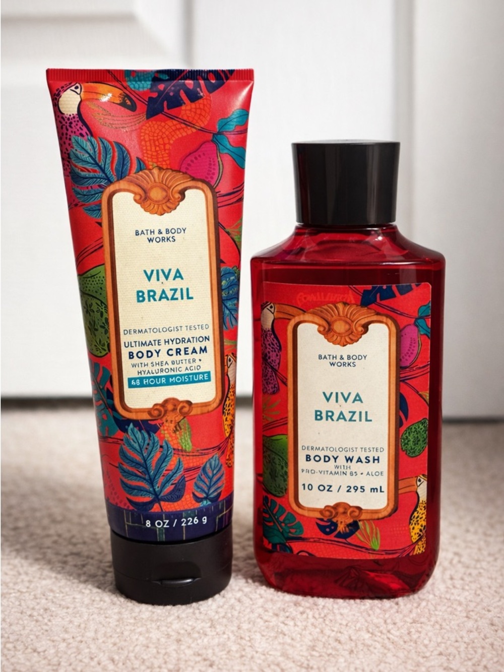 Bath & Body Works Viva Brazil Body Care Set